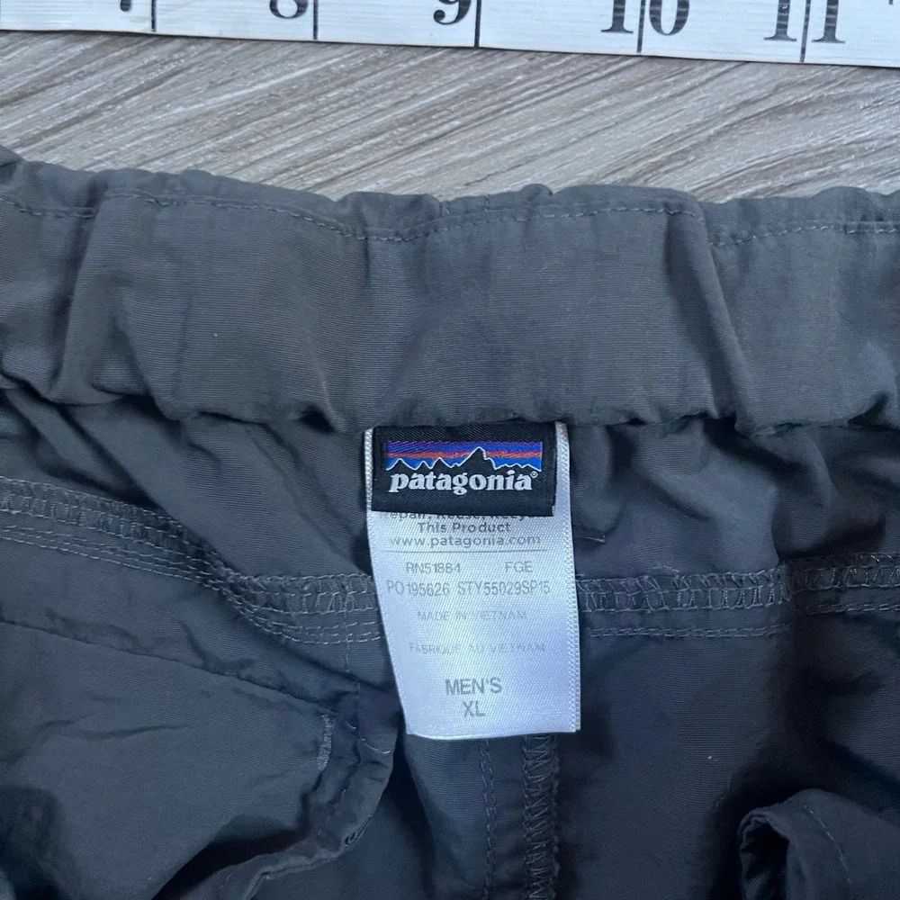 Patagonia Gi III Pants Mens XL Forge Grey Nylon Run Hiking Outdoor 55029 SP15